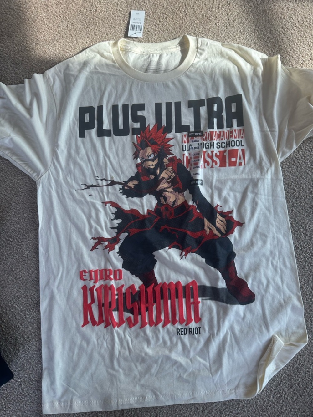 2 for 1 Anime Tees/ brand new, never worn size large